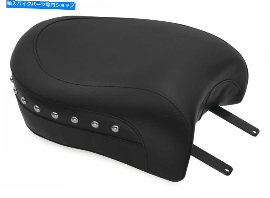 Seats スタッズされたワイドツーリング助手席 - インドのチーフ/チーフテン2014 Studded Wide Touring Passenger Seat - Indian Chief/Chieftain 2014【並行輸入品】
