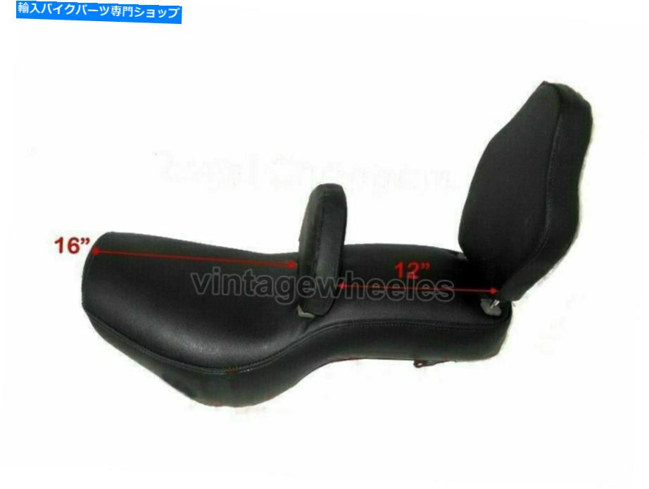 Seats ロイヤルエンフィールドスタンダードマチスモ快適なフロント＆リアシートバックレストスタイル Royal Enfield Standard Machismo Comfortable Front & Rear Seat Backrest Style【並行輸入品】
