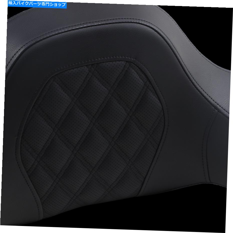 Seats Saddlemen Lattice Stitched Tour-Pak Passenger Pad-GL H18-07-TPACK-LS SADDLEMEN Lattice Stitched Tour-Pak Passenger Pad - GL H18-07-TPACK-LS【並行輸入品】