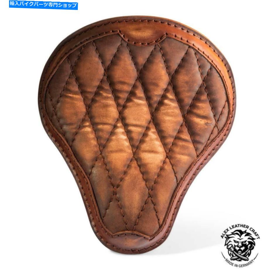 Seats ボバーチョップッパーカスタムソロシートビンテージブラウンラグジュアリーV3サイズs Bobber Choppper Custom Solo Seat Vintage Brown Luxury V3 size S【並行輸入品】