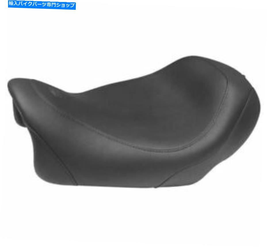 Seats マスタングワイドトリッパーソロシートブラック75036 Mustang Wide Tripper Solo Seat Black 75036【並行輸入品】