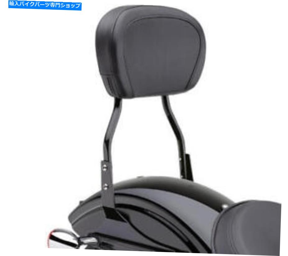Seats コブラショートシシーバーラウンドブラック＃602-1303Bハーレーデビッドソンスポーツスター Cobra Short Sissy Bar Round Black #602-1303B Harley Davidson Sportster【並行輸入品】