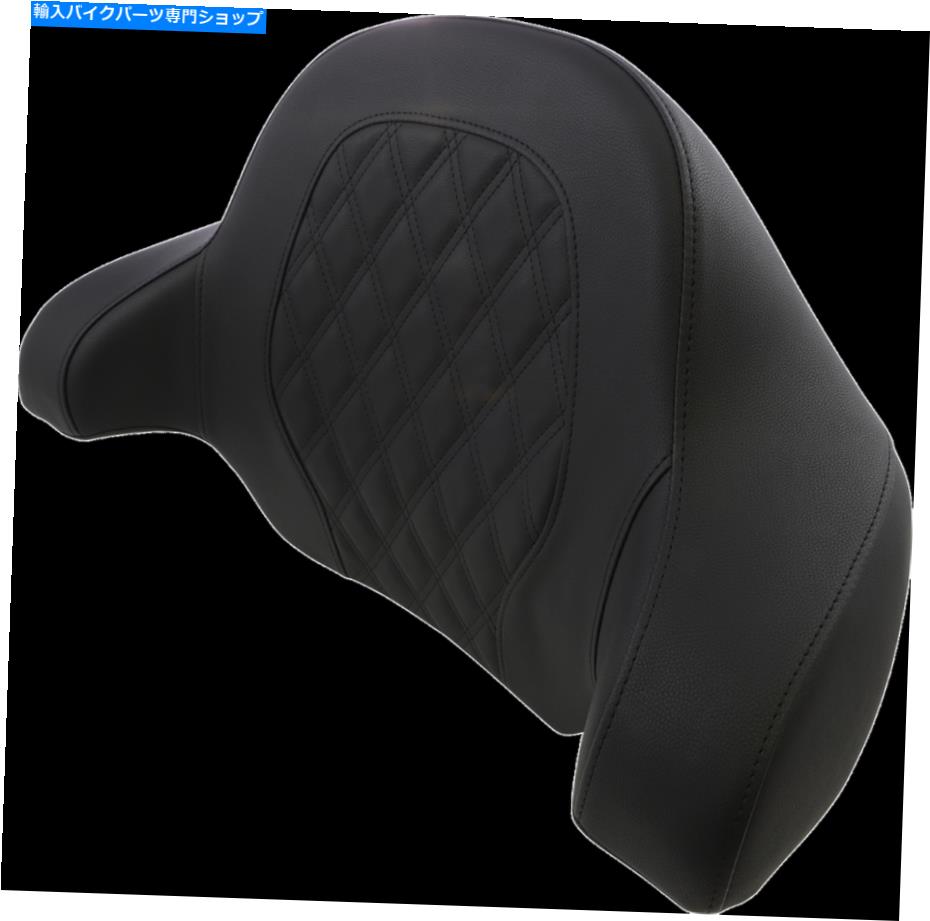 Seats サドルマンステップアップ格子ステッチシート - ブラックツアーパックパッド814-07-tpack-su Saddlemen Step-Up Lattice Stitched Seat - Black Tour Pak Pad 814-07-TPACK-SU【並行輸入品】