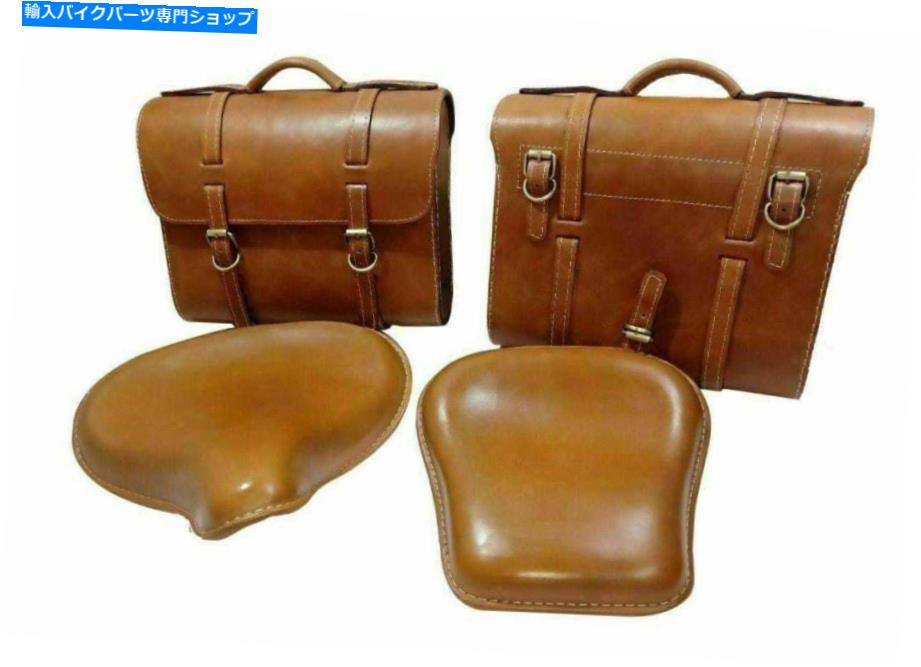 Seats 標準的な350/500革に適したフロントとリアシートのカスタムサイドサドルバッグ Custom Side Saddle Bag With Front & Rear Seat Fit For Standard 350/500 Leather【並行輸入品】｜Us Custom Parts Shop USDM