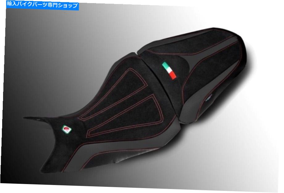 Seats Ducabike Ducati Multistrada 1200 1260 V2コンフォートシートカバー - ブラックグレー Ducabike Ducati Multistrada 1200 1260 V2 Comfort Seat Cover - Black-Grey【並行輸入品】
