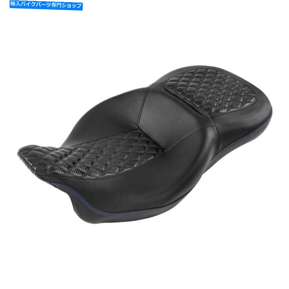Seats ハーレーツーリングロードストリートグライドにフィットする2つのアップドライバーと助手席09-22 Two Up Driver & Passenger Seat Fit For Harley Touring Road Street Glide 09-22【並行輸入品】 90,387円
