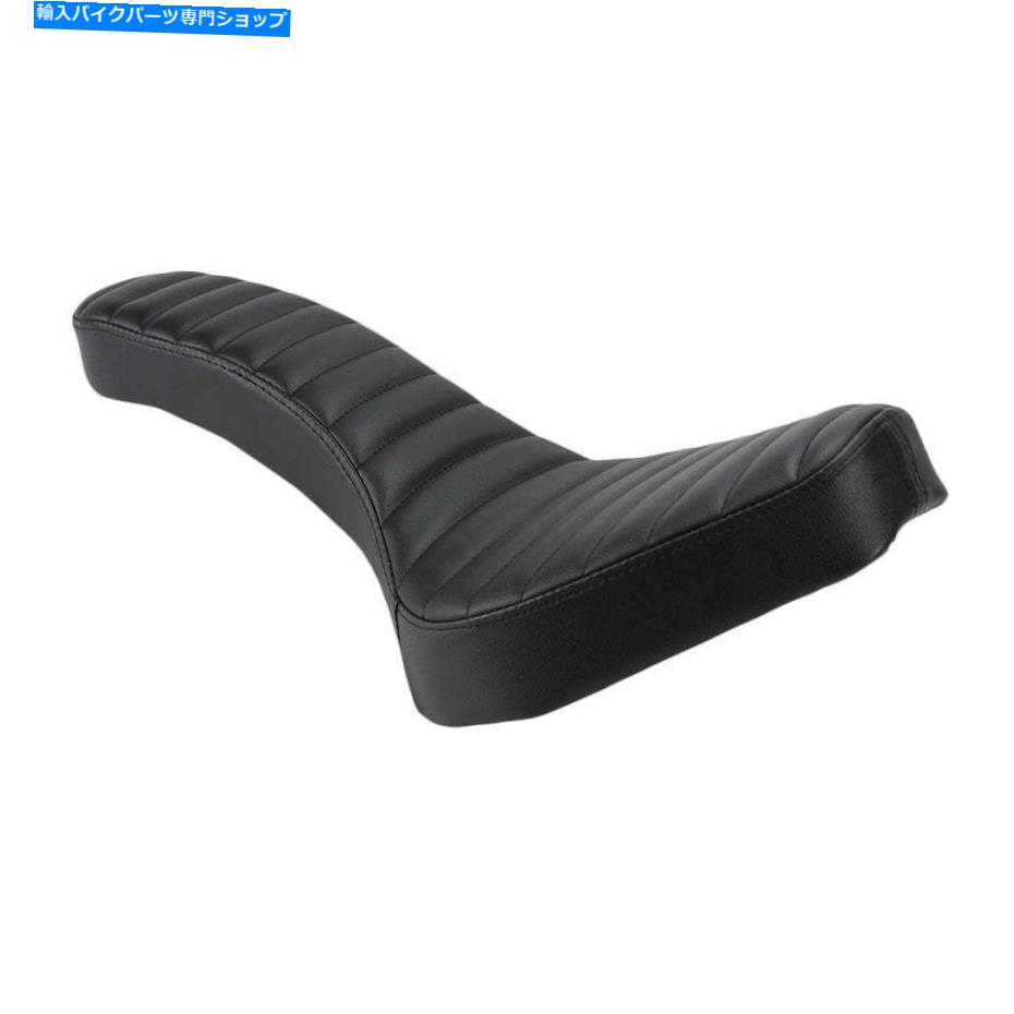 Seats TC Bros. Hardtail Rigid Cobra Seatブラックプリーツ TC Bros. Hardtail Rigid Cobra Seat Black Pleated【並行輸入品】