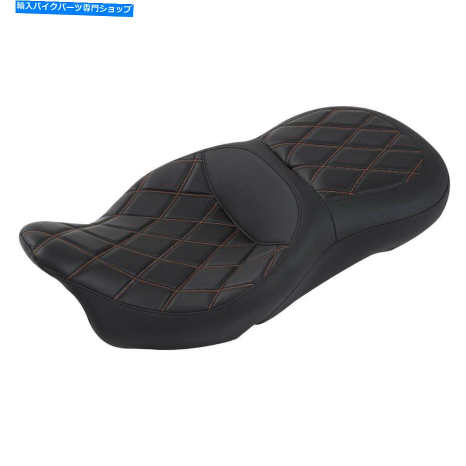 Seats ドライバーの乗客のピリオンシートハーレーツーリングロードキンググライド09-22 20 19 Driver Passenger Pillion Seat Fit For Harley Touring Road King Glide 09-22 20 19【並行輸入品】