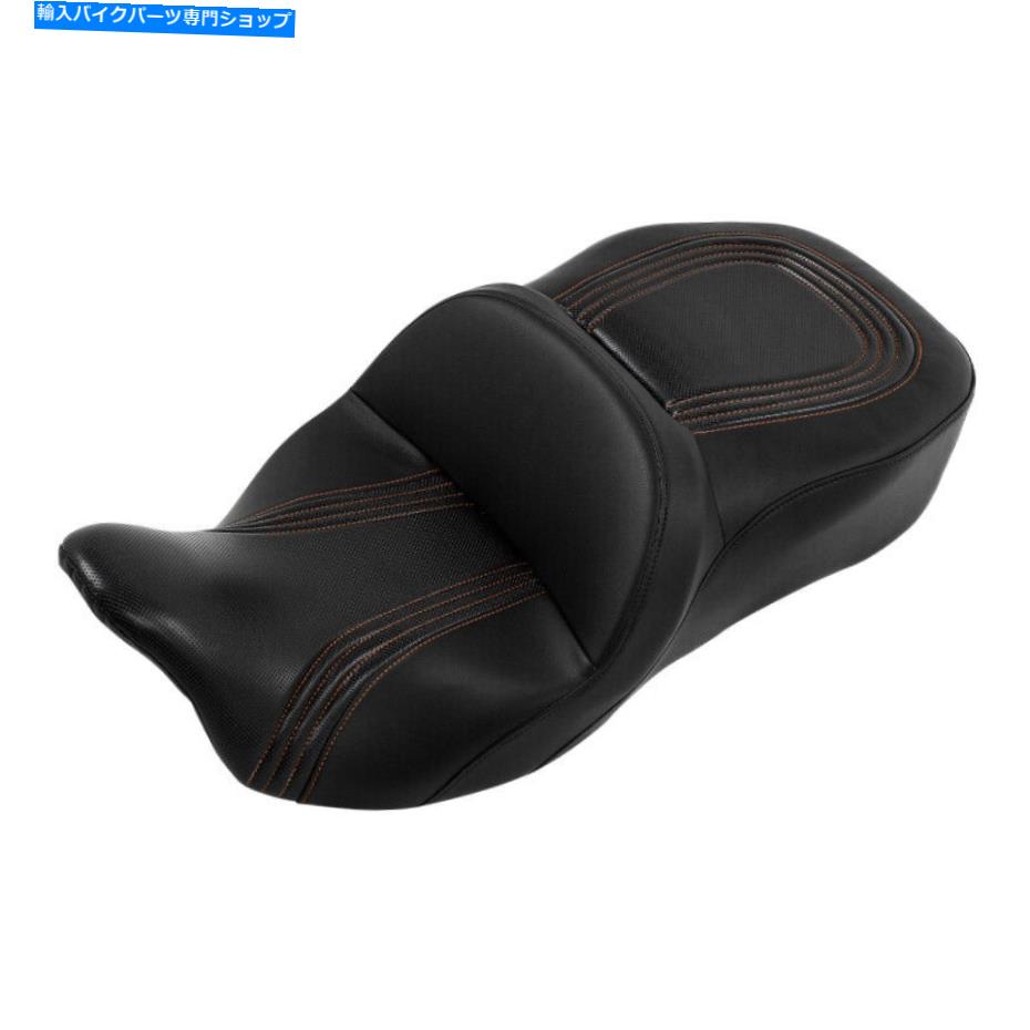 Seats ハーレーツーリングエレクトラグライドFLHT 2009-2022に適したブラックドライバーの助手席 Black Driver Passenger Seat Fit For Harley Touring Electra Glide FLHT 2009-2022【並行輸入品】｜Us Custom Parts Shop USDM