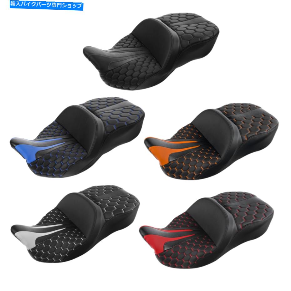 Seats ライダードライバーの助手席はハーレーツアーエレクトラロードグライド2009-2022に適しています Rider Driver Passenger Seats Fit For Harley Touring Electra Road Glide 2009-2022【並行輸入品】