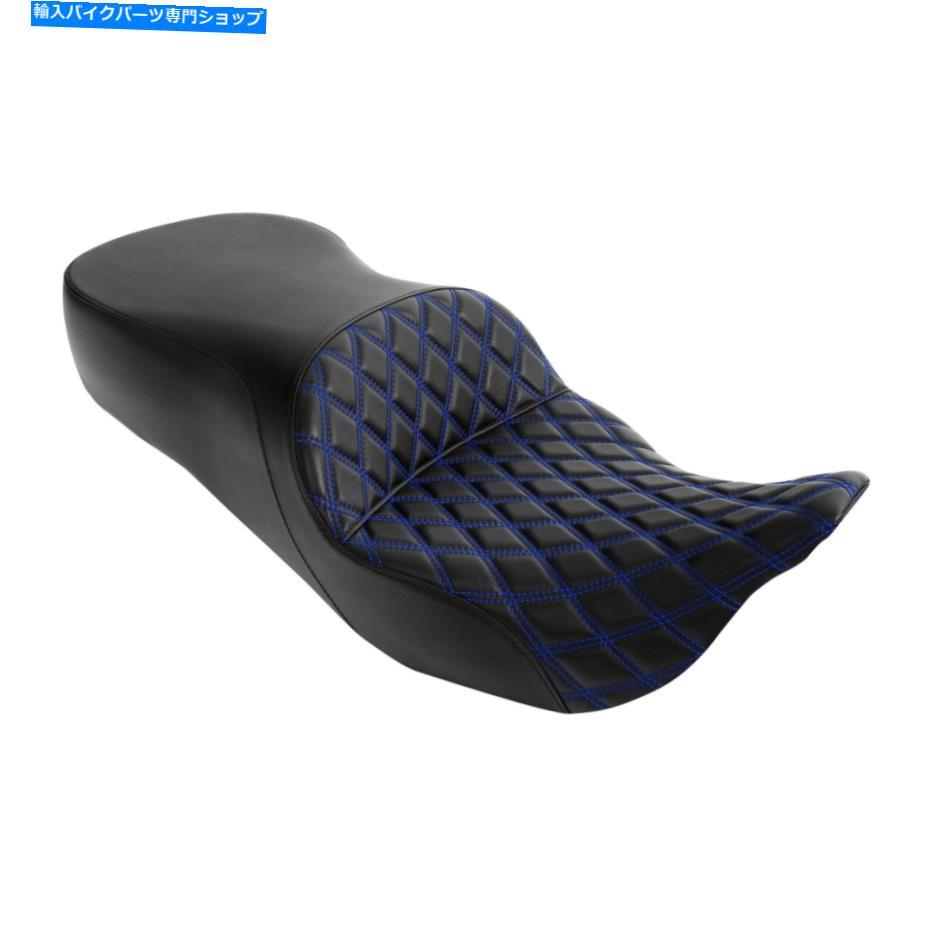 Seats ハーレーエレクトラストリートグライドに適したドライバーライダーと助手席クッションフィット09-22 Driver Rider & Passenger Seat Cushion Fit For Harley Electra Street Glide 09-22【並行輸入品】