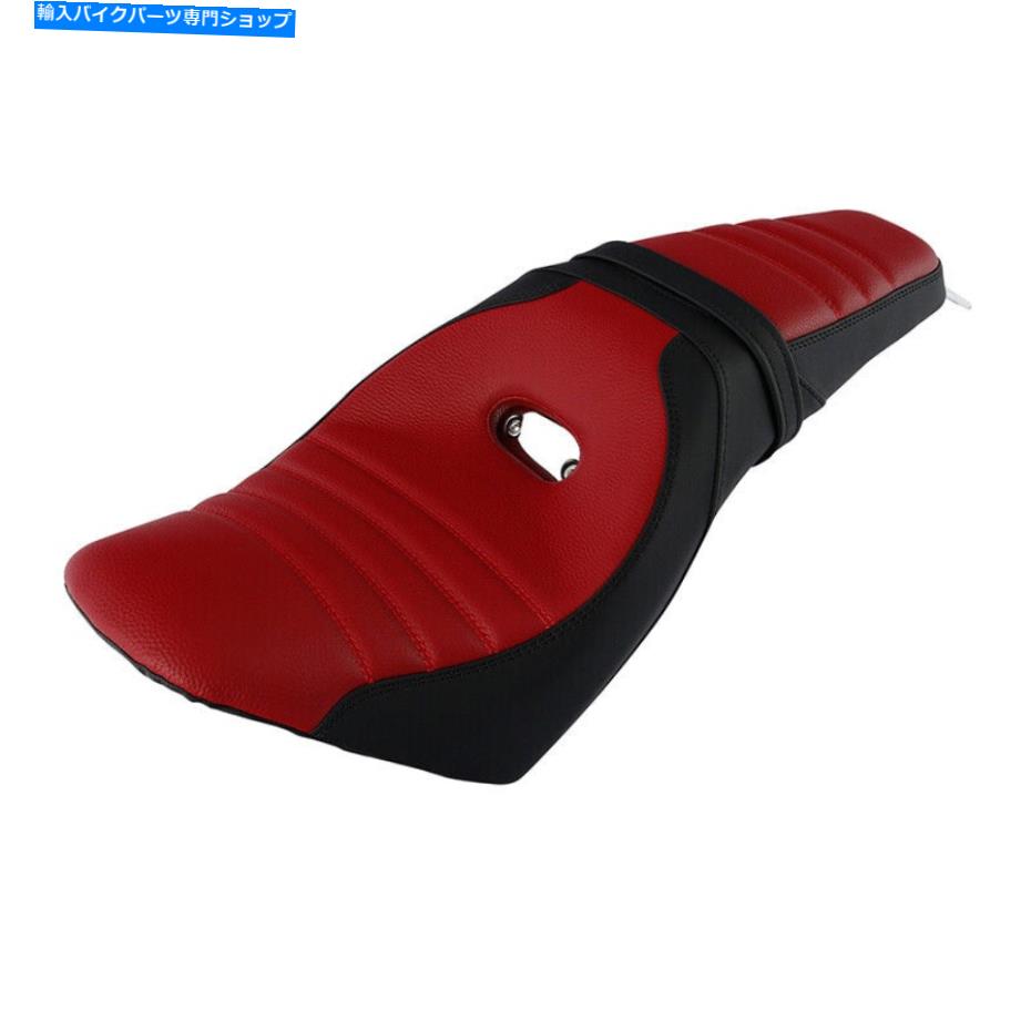 Seats インディアンスカウトにふさわしいブラックレッドドライバーライダーの助手席2016-2023 Black Red Driver Rider Passenger Seat Fit For Indian Scout Sixty 2016-2023【並行輸入品】