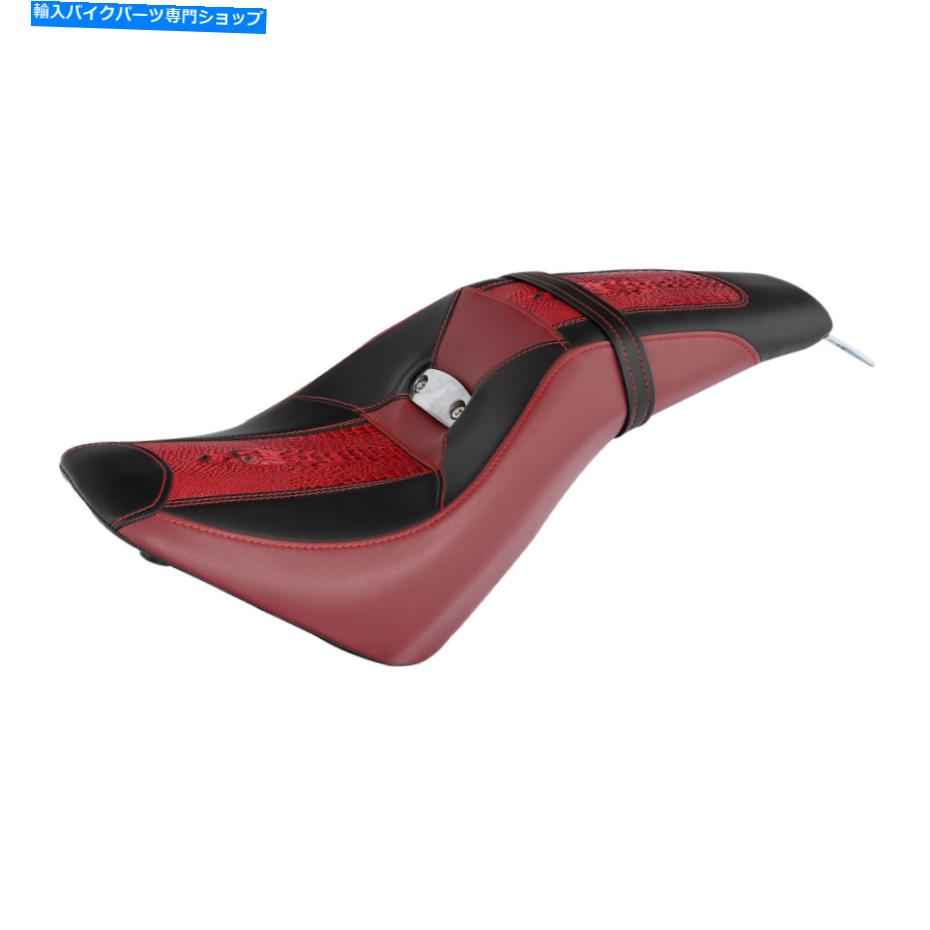 Seats インディアンスカウト2015-2022スカウトABS 2019-2020に適したレッドドライバーと助手席 Red Driver & Passenger Seat Fit For Indian Scout 2015-2022 Scout ABS 2019-2020【並行輸入品】｜Us Custom Parts Shop USDM
