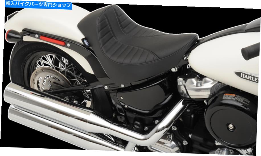 Seats ソロシートのドラッグスペシャルティーズスコーピオンブラックEZ 2018-2021 HarleySoftail FXBB Drag Specialties Scorpion Black EZ On Solo Seat 2018-2021 Harley Softail FXBB【並行輸入品】