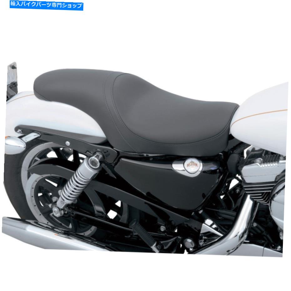 Seats ドラッグスペシャリティスムーズプレデターシート2004-19ハーレースポーツスターXL Drag Specialties Smooth Predator Seat 2004-19 Harley Sportster XL【並行輸入品】