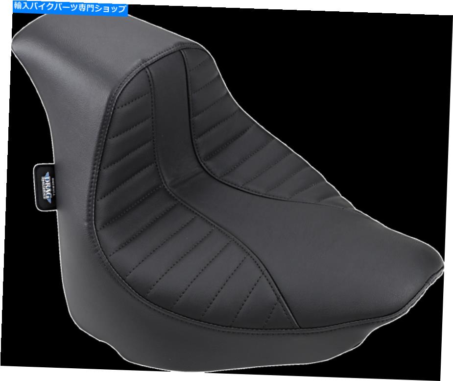 Seats DSブラックビニールスコーピオンステッチEZハーレーファットボブのためのマウントソロシート18-21 DS Black Vinyl Scorpion Stitch EZ Mount Solo Seat for Harley Fat Bob 18-21【並行輸入品】|Us Custom Parts Shop USDM