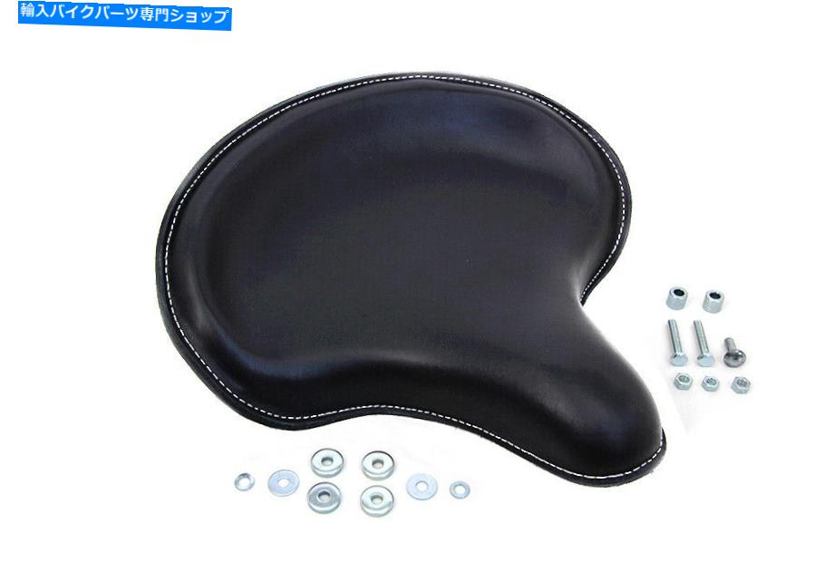 Seats レプリカハーレーデビッドソンナックルヘッドウルWエルVLフラットヘッドブラックレザーソロシート Replica Harley Davidson Knucklehead UL W EL VL Flathead Black Leather Solo Seat【並行輸入品】｜Us Custom Parts Shop USDM