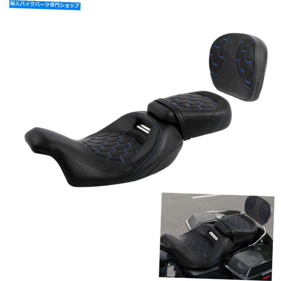 Seats ハーレーツアーに適したドライバーと助手席バックレストパッド09-22 Driver & Passenger Seat w/ Sissy Bar Backrest Pad Fit For Harley Touring 09-22【並行輸入品】｜Us Custom Parts Shop USDM