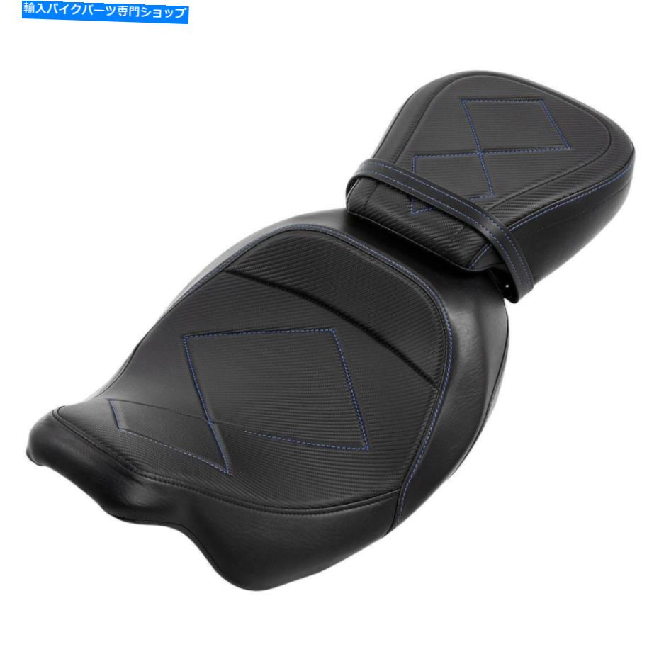 Seats PUレザードライバーライダーハーレーストリートグライドFLHX 09-22に適しています PU Leather Driver Rider Passenger Seat Fit For Harley Street Glide FLHX 09-22【並行輸入品】