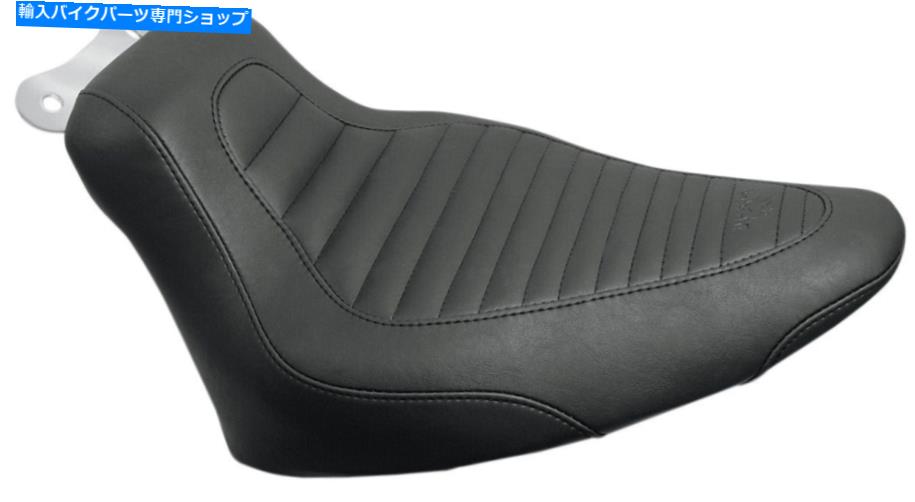 Seats Tripper Ribbed Synthetic Leather Solo Seat Mustang 76736 for 00-17 Harley FLST Tripper Ribbed Synthetic Leather Solo Seat Mustang 76736 For 00-17 Harley FLST【並行輸入品】