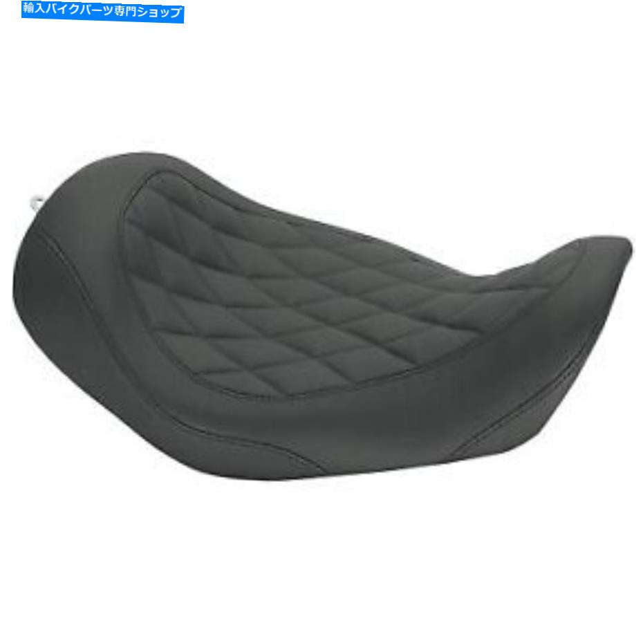 Seats 2006-2017のマスタングワイドトリッパーソロダイヤモンドステッチハーレーデビッドソンダイナ Mustang Wide Tripper Solo Diamond Stitch for 2006-2017 Harley Davidson Dyna【並行輸入品】｜Us Custom Parts Shop USDM