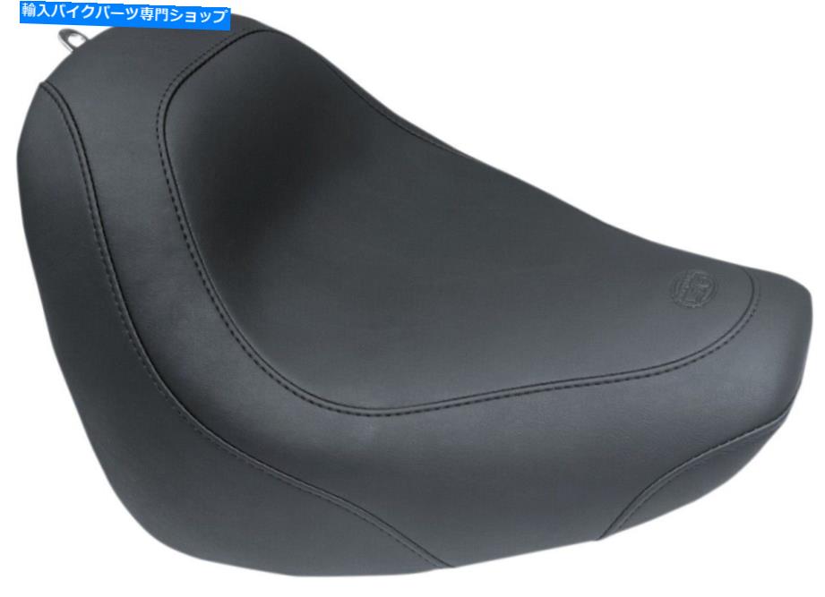 Seats ワイドトリッパーソロフロントシートマスタング75704 18-19ハーレーファットボブFXFB Wide Tripper Solo Front Seat Mustang 75704 18-19 Harley Fat Bob FXFB【並行輸入品】