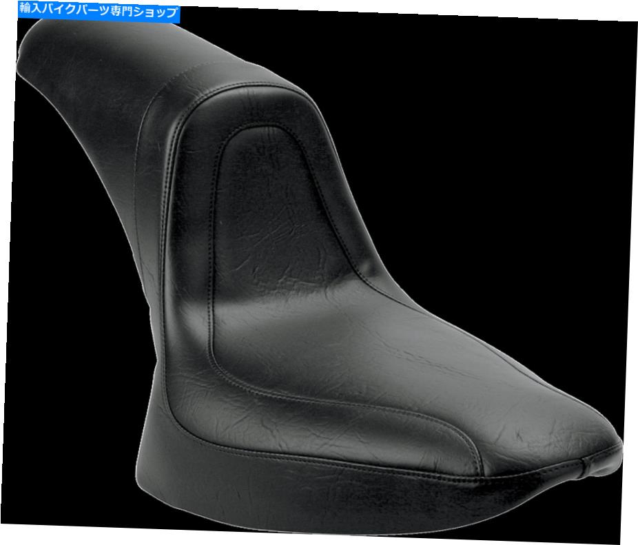 Seats マスタングファストバックビニール2アップオートバイシート1984-1999ハーレーソフトアイルモデル Mustang Fastback Vinyl 2-Up Motorcycle Seat 1984-1999 Harley Softail Models【並行輸入品】