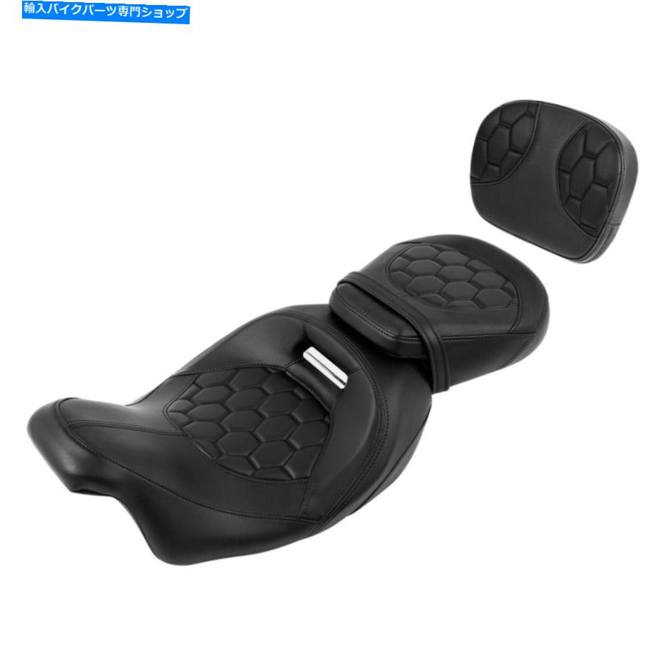 Seats ドライバーの助手席ハーレーロードグライドキング2009-22に適したドライバーの助手席バックレスト Driver Passenger Seat Sissy Bar Backrest Fit For Harley Road Glide King 2009-22【並行輸入品】｜Us Custom Parts Shop USDM