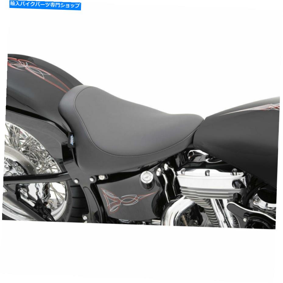 Seats ドラッグスペシャルティーズソーラーリフレックレザーソロシート2000-05ハーレーFXST 2000-17 FLST Drag Specialties Solar Reflec Leather Solo Seat 2000-05 Harley FXST 2000-17 FLST【並行輸入品】|Us Custom Parts Shop USDM
