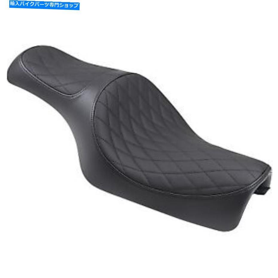Seats ドラッグスペシャルズカバレロ2アップパフォーマンスシートダイヤモンドステッチ0804-0669 Drag Specialties Caballero 2-Up Performance Seat Diamond Stitch 0804-0669【並行輸入品】