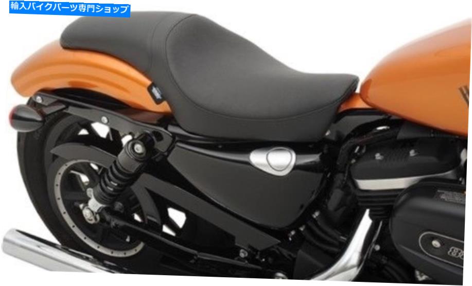 Seats ハーレースポーツスター48 72 XLカスタム10-17のドラッグスペシャルズプレデタースムースシート Drag Specialties Predator Smooth Seat for Harley Sportster 48 72 XL Custom 10-17【並行輸入品】