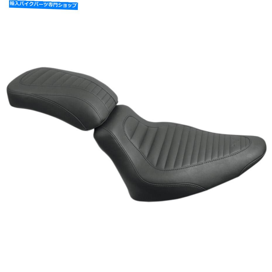 Seats マスタングトリッパーソロシート-Tuck and Roll -FXST(Black)76736 Mustang Tripper Solo Seat - Tuck and Roll - FXST (Black) 76736【並行輸入品】|Us Custom Parts Shop USDM