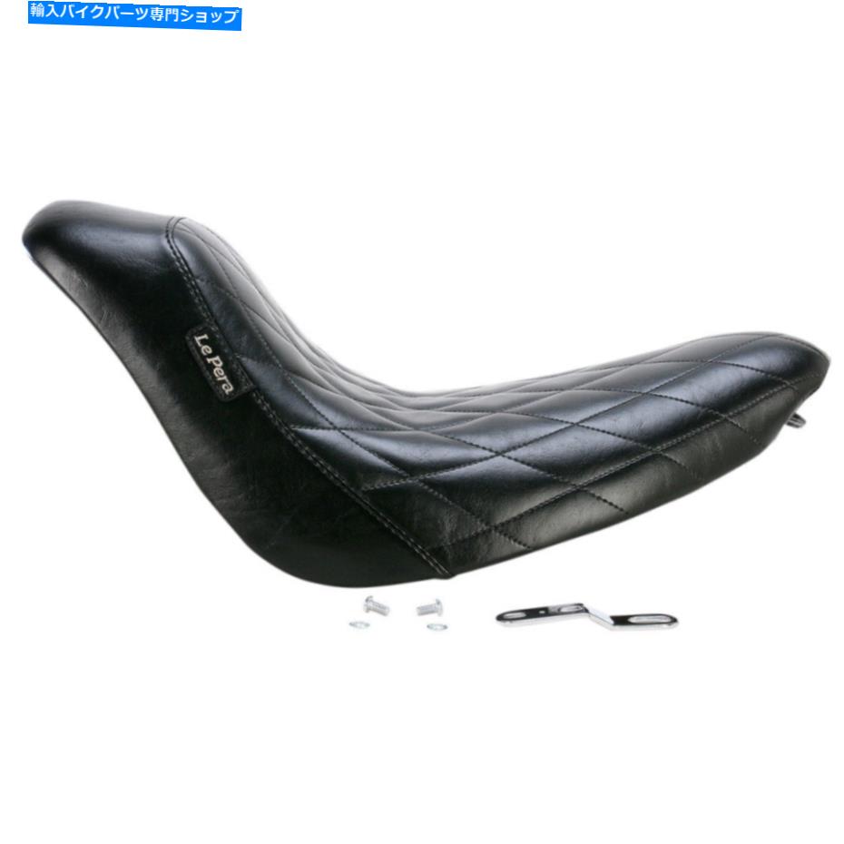 Seats Le Pera Bare Bones Solo Seat -Diamond -FXST '06 -'10（黒）lk -007dm Le Pera Bare Bones Solo Seat - Diamond - FXST '06-'10 (Black) LK-007DM【並行輸入品】