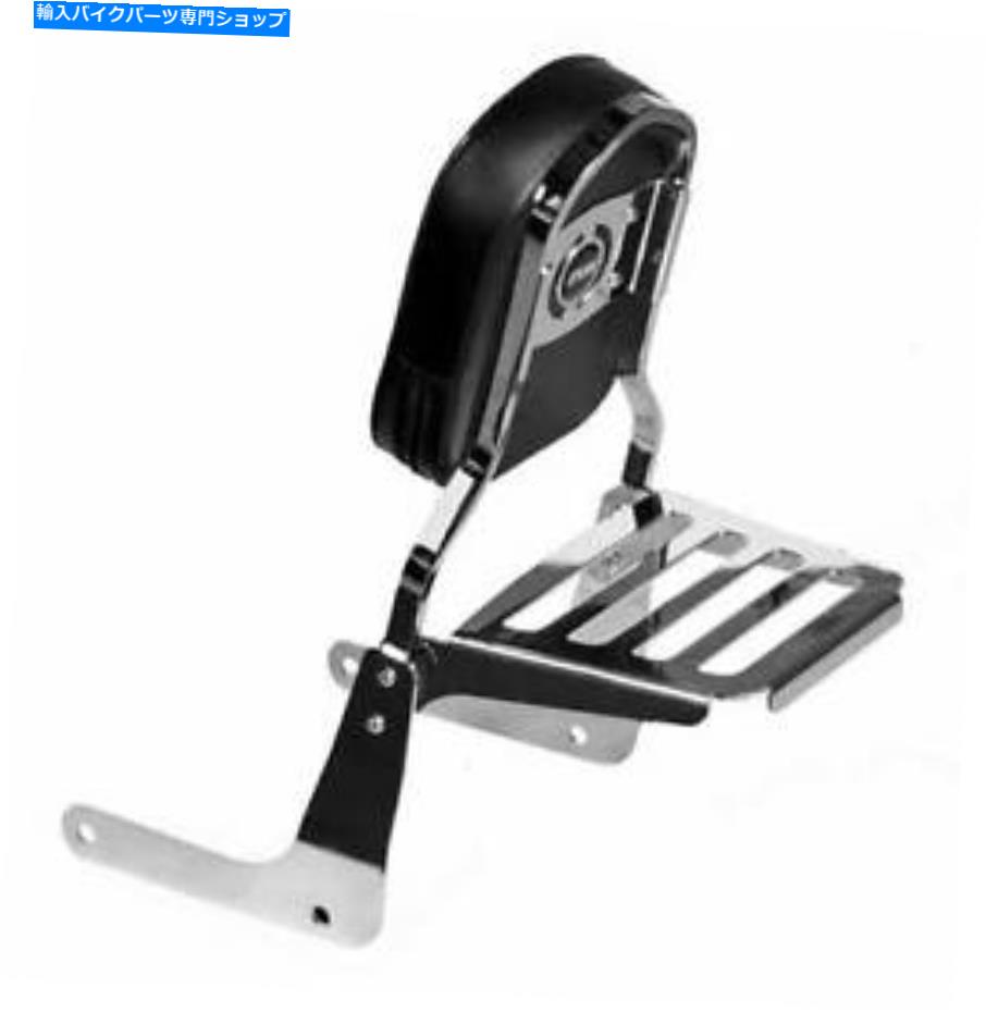 Seats ホンダVTX 1300およびVTX 1800 Rの荷物ラック付きバックレストスパーンクロムメッキ Backrest Spaan Chrome-Plated With Luggage Rack for Honda VTX 1300 & VTX 1800 R【並行輸入品】|Us Custom Parts Shop USDM