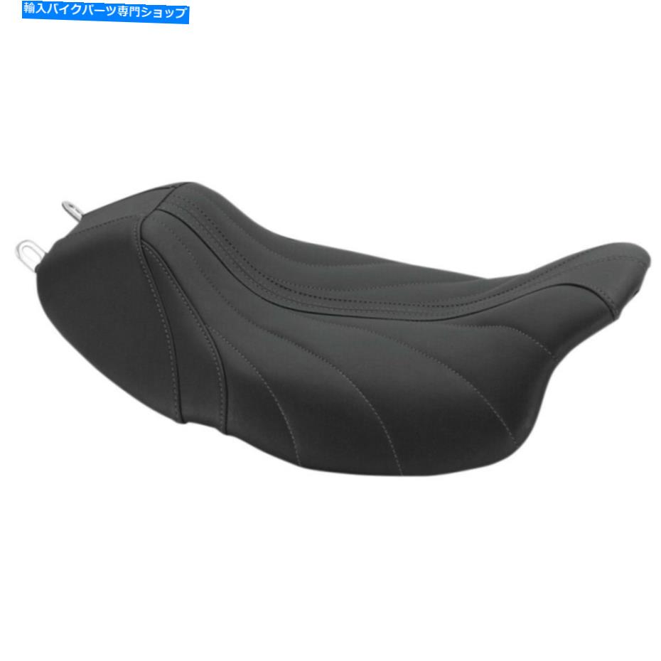 Seats マスタングリビアソロシート - 重力 - 灰色のステッチ（黒 /灰色）75059gm Mustang Revere Solo Seat - Gravity - Gray Stitched (Black / Gray) 75059GM【並行輸入品】