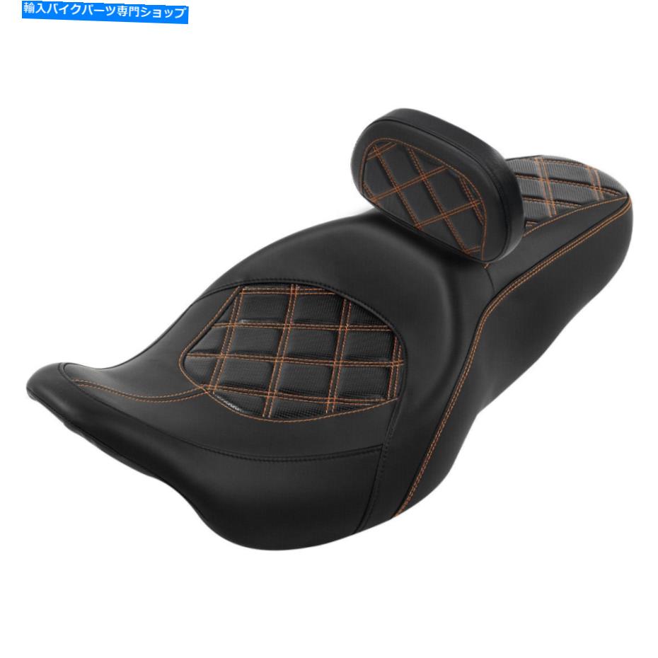 Seats ハーレーロードエレクトラグライドに適したドライバーの助手席＆ライダーバックレストフィット09-21 Driver Passenger Seat & Rider Backrest Fit For Harley Road Electra Glide 09-21【並行輸入品】｜Us Custom Parts Shop USDM