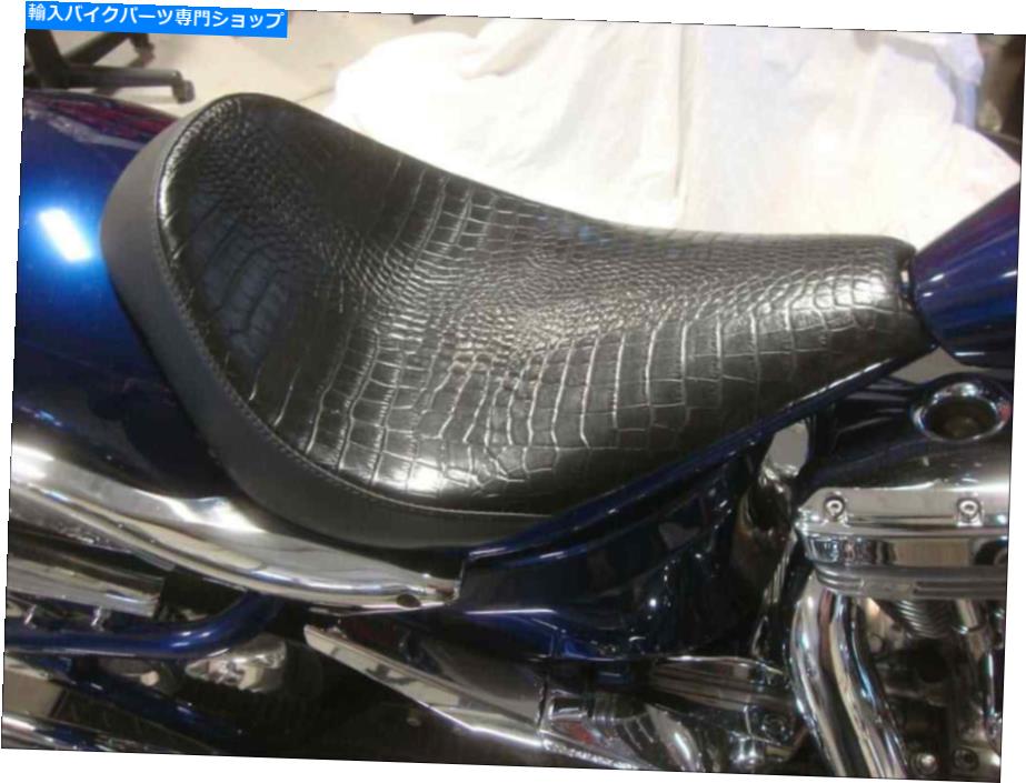 Seats ビッグドッグモーターサイクルゲーターソロシート2006-11 K-9 2007-11マスティフ2007ブルドッグ Big Dog Motorcycles GATOR solo seat 2006-11 K-9 2007-11 Mastiff 2007 Bulldog【並行輸入品】