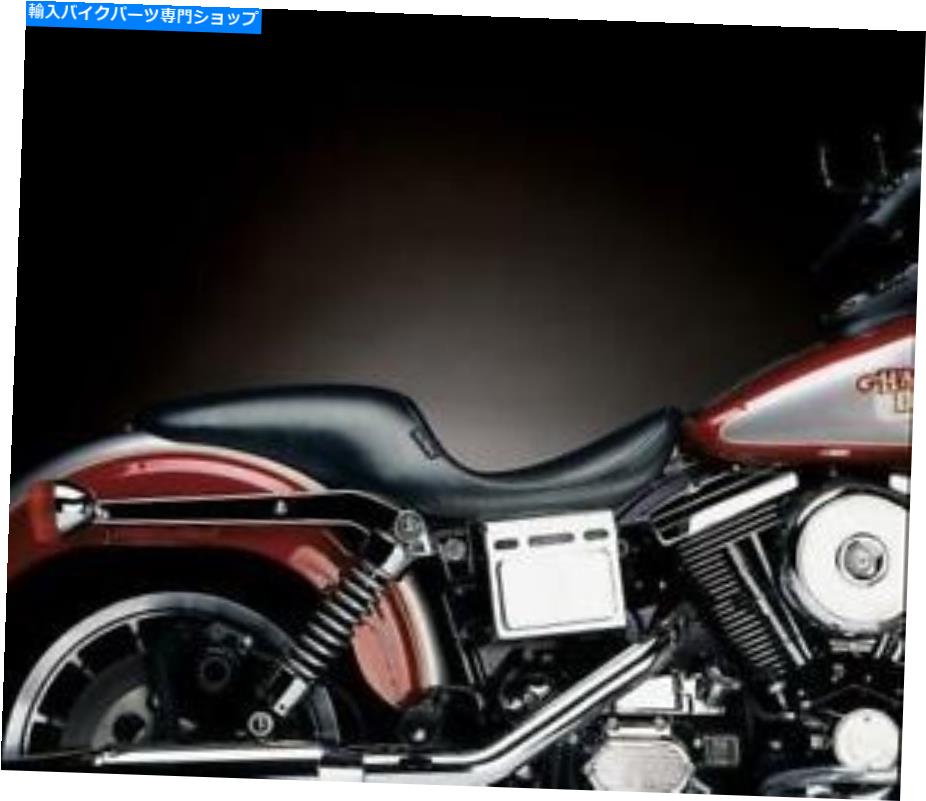 Seats Le Pera Silhouetteフルレングススムーズな前面席-HarleyDyna FXD 1996-2003 Le Pera Silhouette Full Length Smooth Up-Front Seat - Harley Dyna FXD 1996-2003【並行輸入品】｜Us Custom Parts Shop USDM