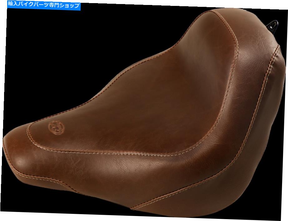 Seats マスタングワイドトリッパーソロシートブラウンスムーズフロント - バックレストなし83029 Mustang Wide Tripper Solo Seat Brown Smooth Front - without Backrest 83029【並行輸入品】 104,423円