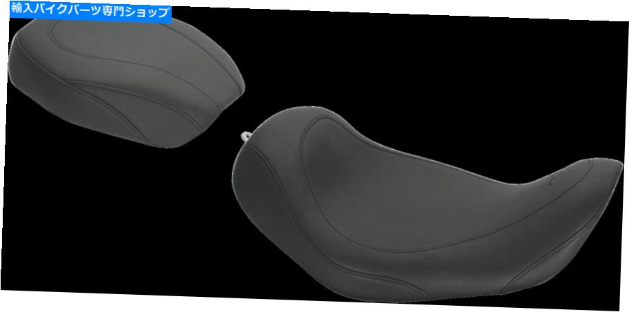 Seats マスタング76700ワイドトリッパーソロとリアシート13 "wブラックスムーズソロシート Mustang 76700 Wide Tripper Solo and Rear Seats 13" W Black Smooth Solo Seat【並行輸入品】｜Us Custom Parts Shop USDM