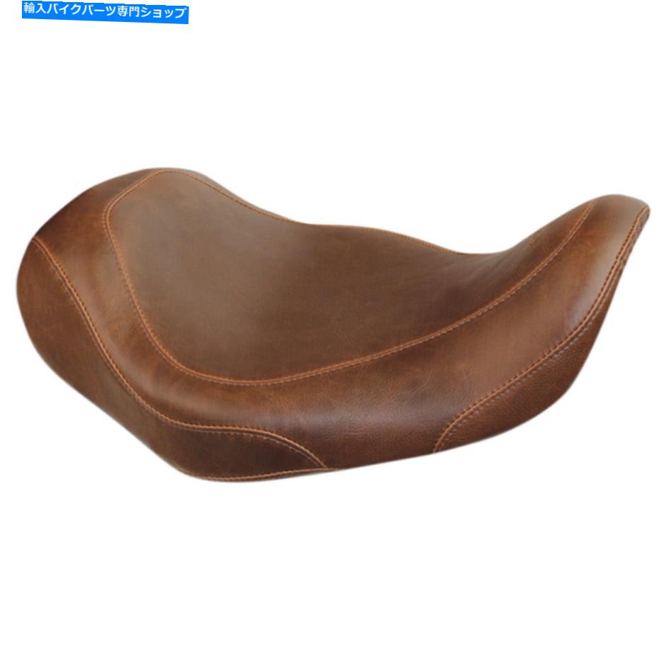 Seats マスタングワイドトリッパーソロシート-Dyna（茶色）76702 Mustang Wide Tripper Solo Seat - Dyna (Brown) 76702【並行輸入品】｜Us Custom Parts Shop USDM