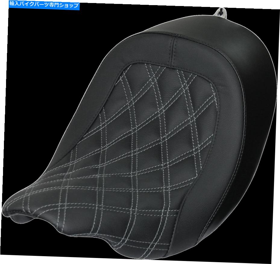 Seats Danny Gray [21-414Dia] SpeedCradleソロシートダブルダイヤモンドステッチ Danny Gray [21-414DIA] Speedcradle Solo Seat Double Diamond Stitch【並行輸入品】｜Us Custom Parts Shop USDM