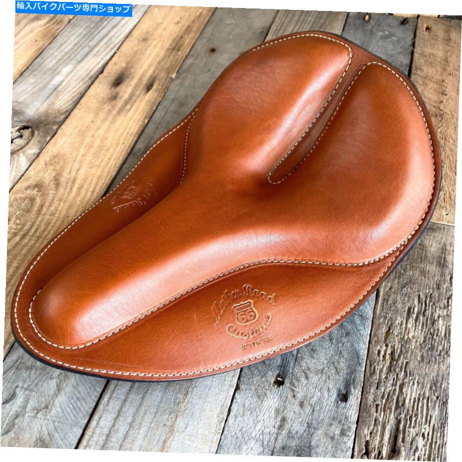 Seats 10x14タンボードトラックレーサースプリングシートチョッパーボバーハーレースポーツスターMRC 10x14 Tan Board Track Racer Spring Seat Chopper Bobber Harley Sportster MRC【並行輸入品】|Us Custom Parts Shop USDM