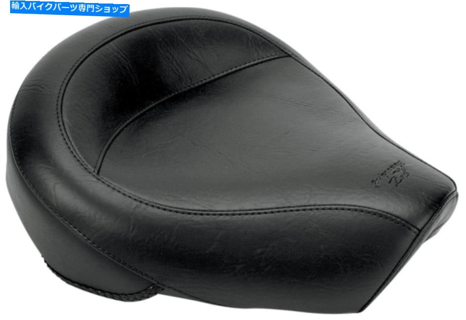 Seats ヴィンテージスムーズビニールソロシート-96-03ハーレーXLのブラックマスタング75759 Vintage Smooth Vinyl Solo Seat - Black Mustang 75759 For 96-03 Harley XL【並行輸入品】|Us Custom Parts Shop USDM