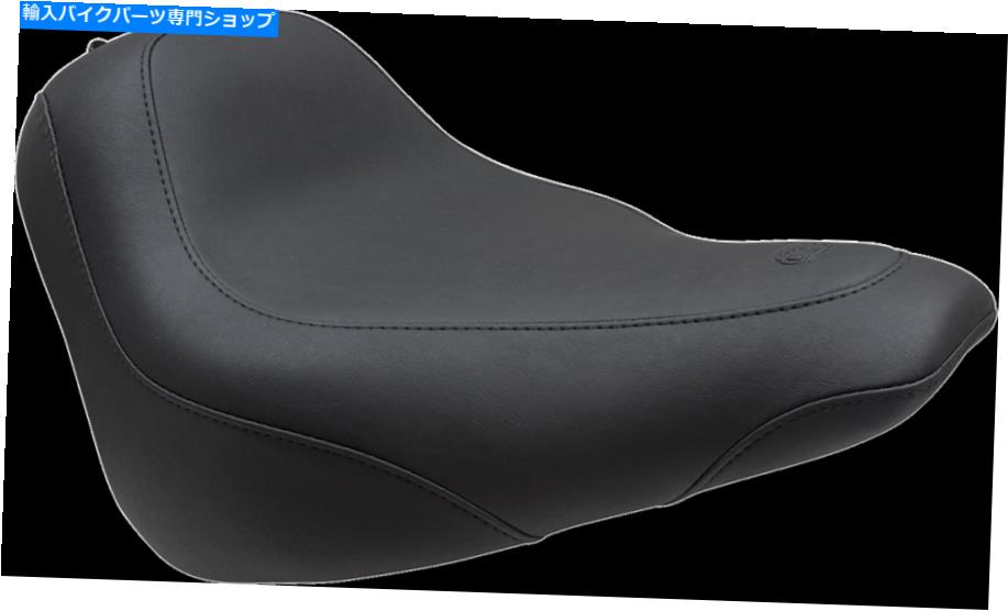 Seats マスタング75162ワイドトリッパーフロントシート付きバックレストハーレーソフトアイルストリートボブ Mustang 75162 Wide Tripper Front Seat w/o Backrest Harley Softail Street Bob【並行輸入品】