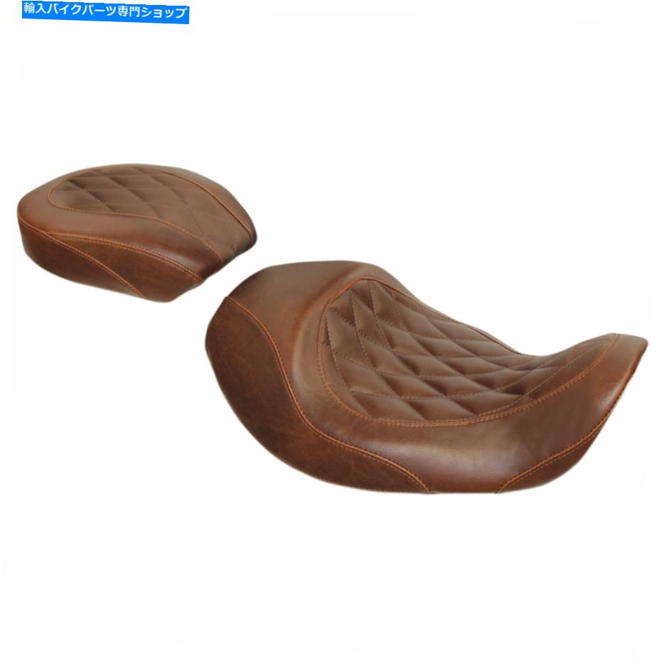 Seats ワイドトリッパーフォワードソロシート - ブラウン - ダイヤモンドブラウン76711 WIDE TRIPPER FORWARD SOLO SEAT - BROWN - DIAMOND BROWN 76711【並行輸入品】