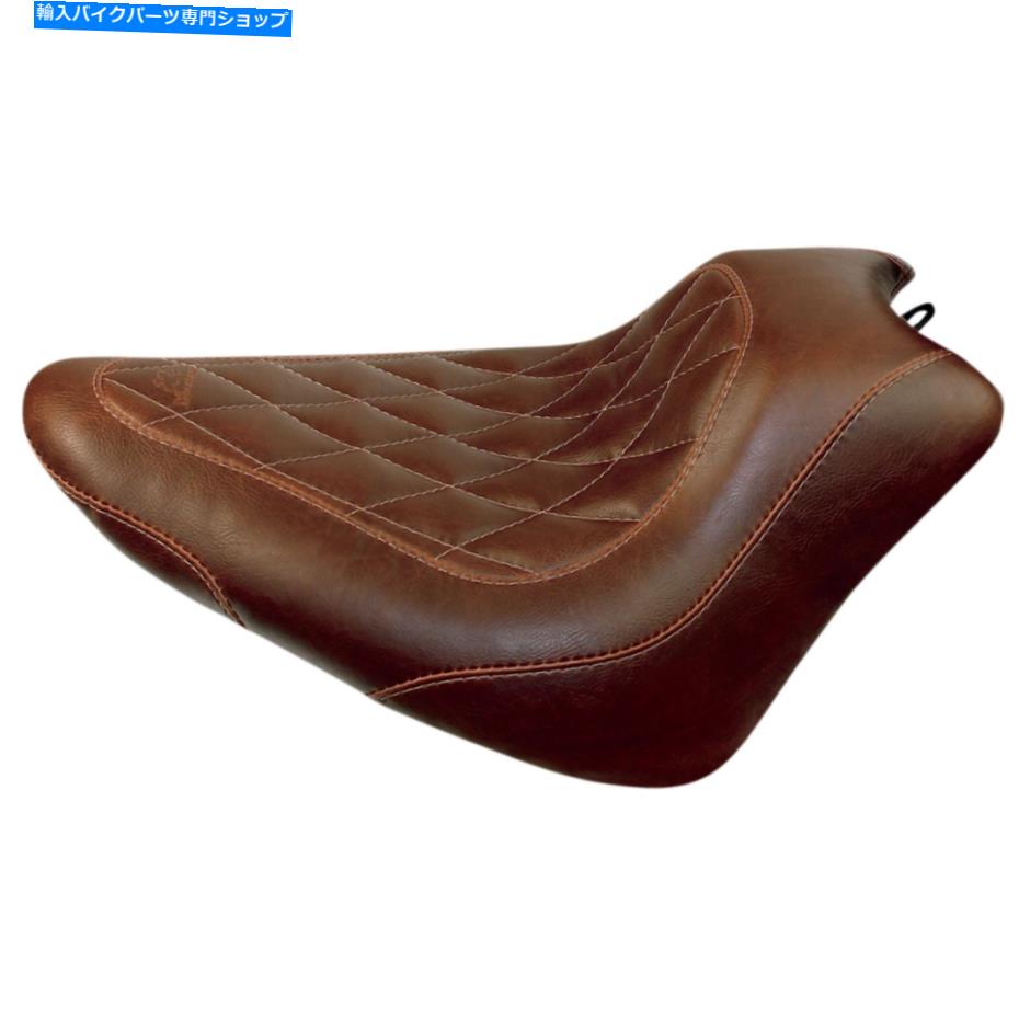 Seats マスタングモーターサイクル製品ワイドトリッパーソロシート-Brown -Diamond76766 MUSTANG MOTORCYCLE PRODUCTS Wide Tripper Solo Seat - Brown - Diamond 76766【並行輸入品】｜Us Custom Parts Shop USDM 104,423円