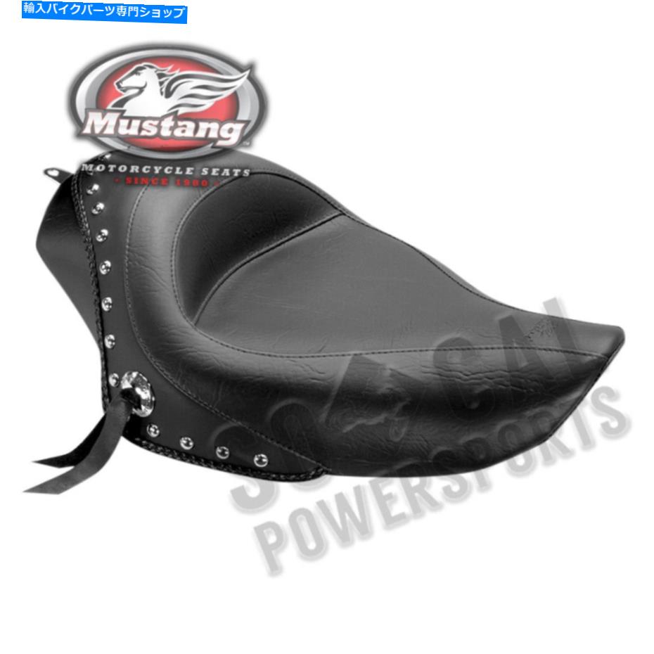 Seats マスタングオートバイ製品マスタングスタッズソロシート76156 Mustang Motorcycle Products Mustang Studded Solo Seat 76156【並行輸入品】｜Us Custom Parts Shop USDM