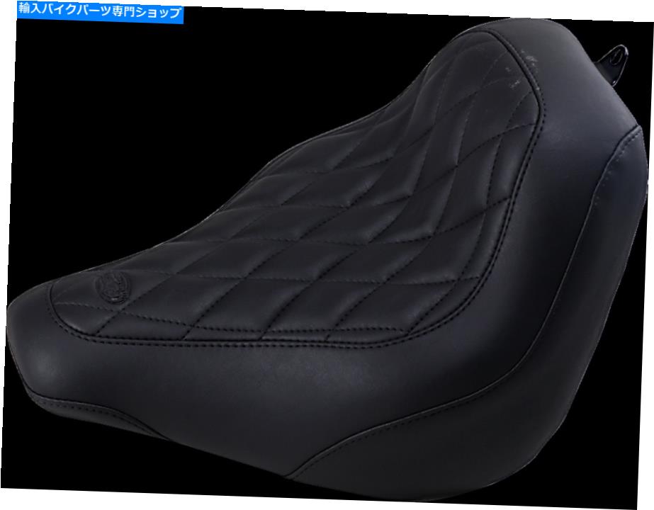 Seats マスタングワイドトリッパーソロシートブラックダイヤモンド83035 Mustang Wide Tripper Solo Seat Black Diamond 83035【並行輸入品】