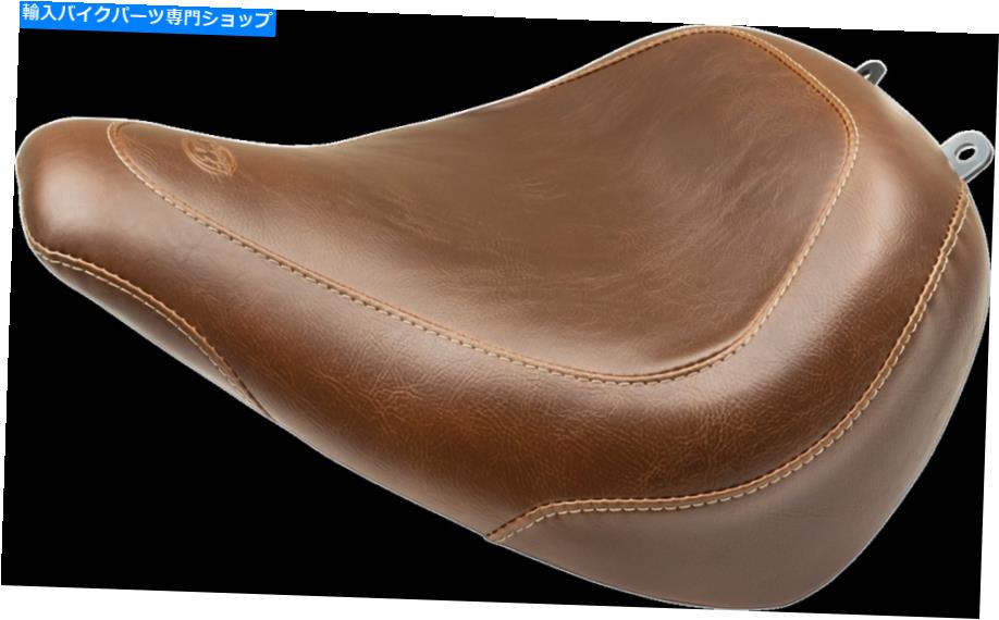 Seats マスタングワイドトリッパーソロシートブラウンスムーズフロント - バックレストなし＃83056 Mustang Wide Tripper Solo Seat Brown Smooth Front - without Backrest #83056【並行輸入品】｜Us Custom Parts Shop USDM